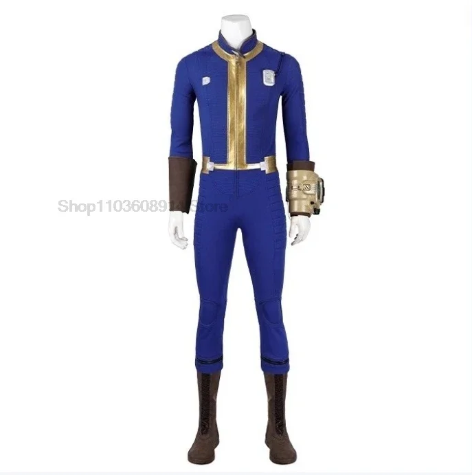 

2025 Lucy Maximus Halloween Game Fall Cos Out Vault 75 Cosplay Costume Jumpsuit Armor Uniform Arm Props Hand Guard Accessories