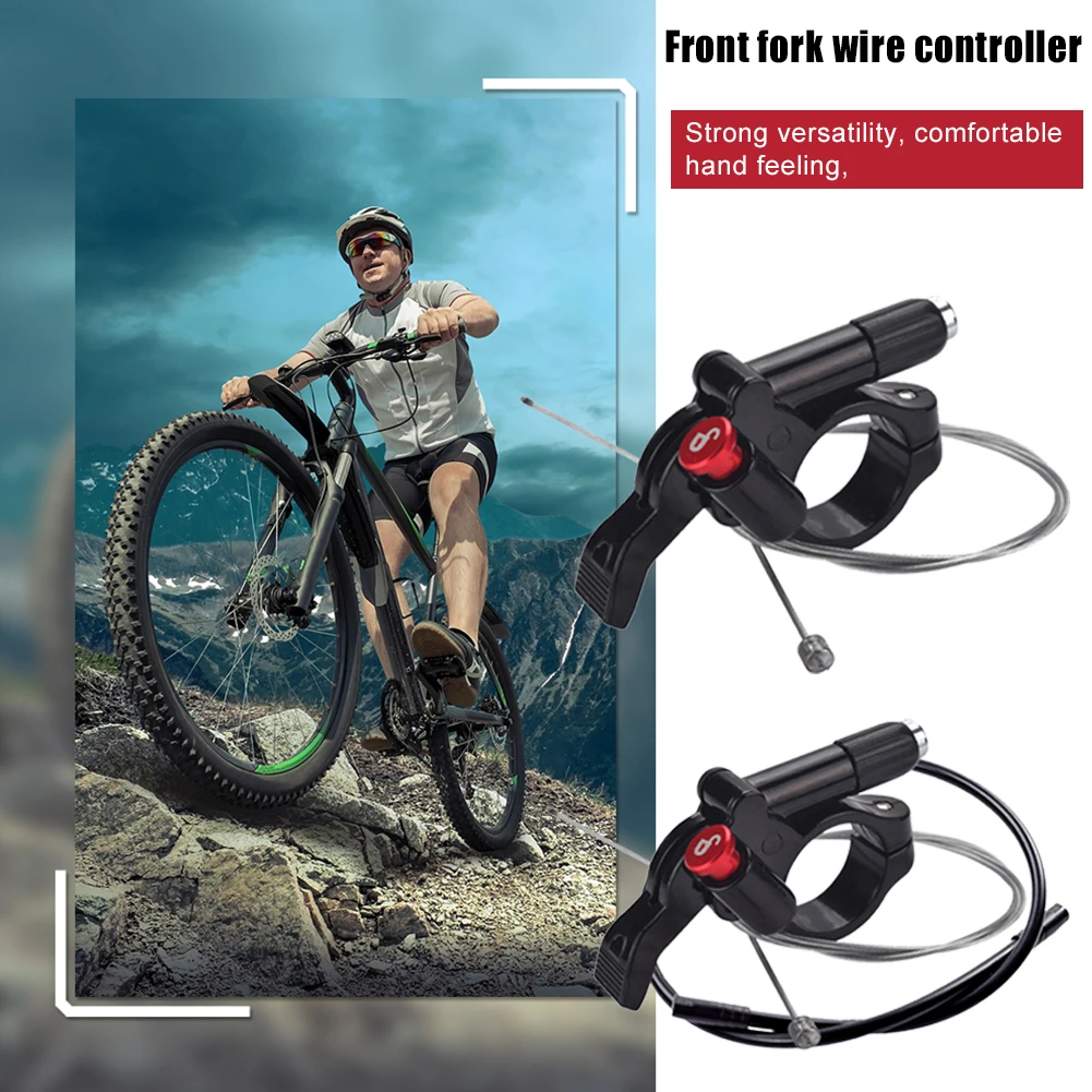 

Передняя подвеска Вилка Дистанционная блокировка Рычаг MTB Велосипедная вилка Дистанционная блокировка скорости Ремонтные детали в сборе с корпусом внутреннего кабеля