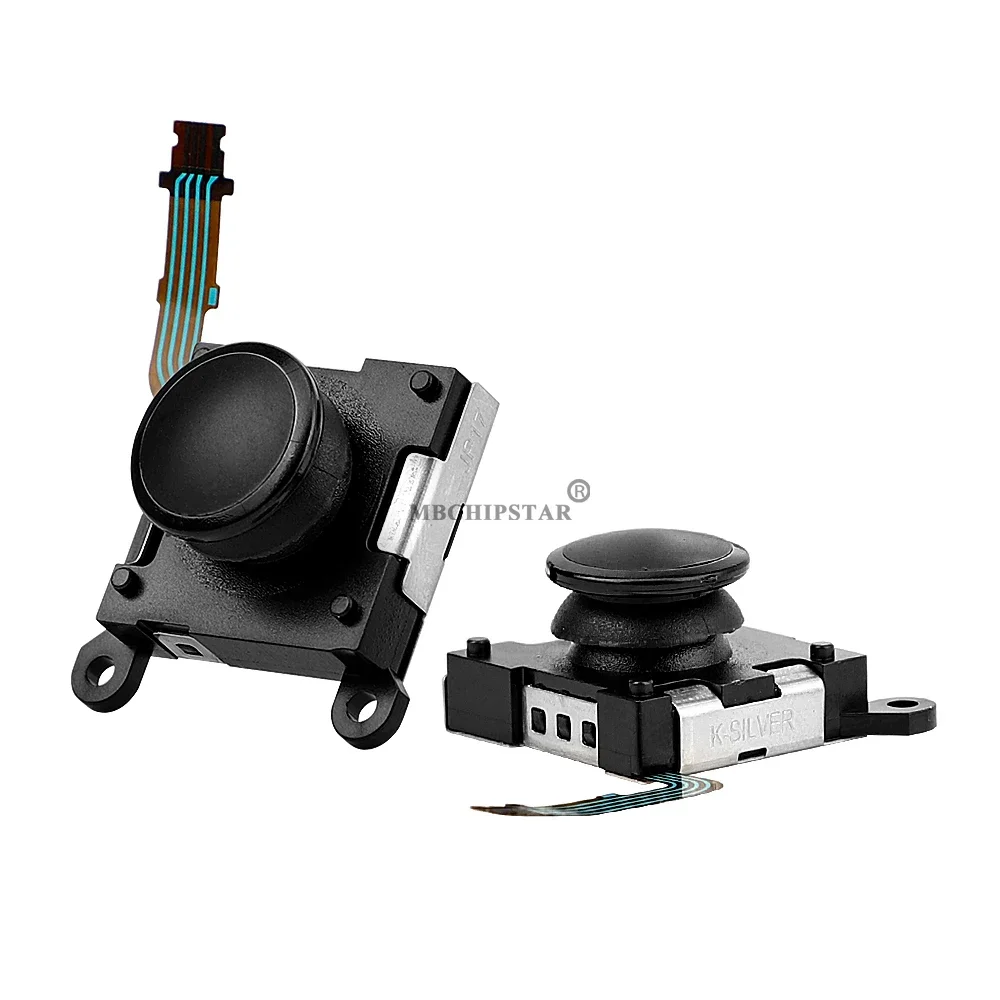 Black White Oem New For PSV 2000 JoyCon Controller Left and Right 3D Analog Joystick Replacement Gaming Accessories