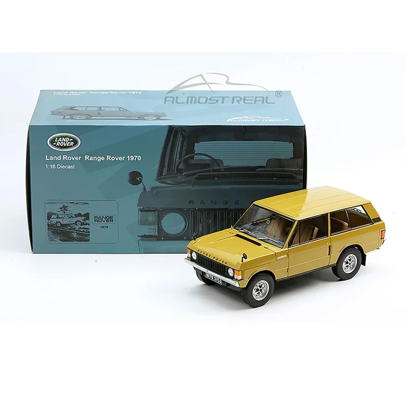 

Почти Real1/18 1970 для Range Rover ранняя фотосессия модели автомобиля коллекция игрушек белый/зеленый металл, пластик