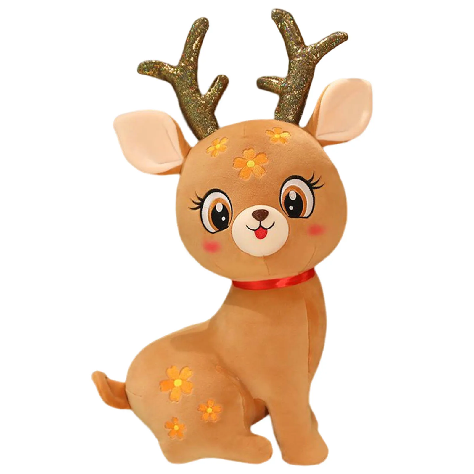 

Очаровательная плюшевая кукла с оленем, мягкая игрушка, детская обнимающая подушка, подарок 40/50/60 см