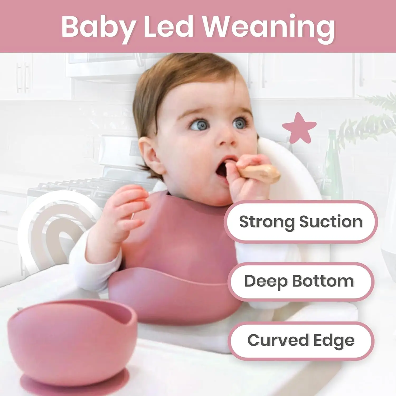 YLS BPA Gratis Siliconen Babyvoeding Set Sucker Kom Eetplaat Stro Cup Lepel Vorken voor Kinderen Baby Servies Kinderen Gerechten