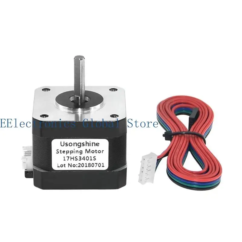 

462B Step Motor 17HS3401S 42 Stepper Motor Set for 3D Printer Machine Stage Light Drive Motor 3.4W with Dupont-line