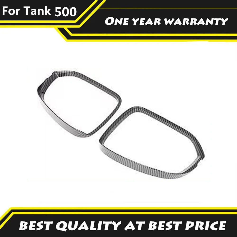 

For Tank 500HI4-T 2024 2025 Rear View Mirror Rain Eyebrow Decorative Frame Reverse Mirror Rain Shield Modification Accessories
