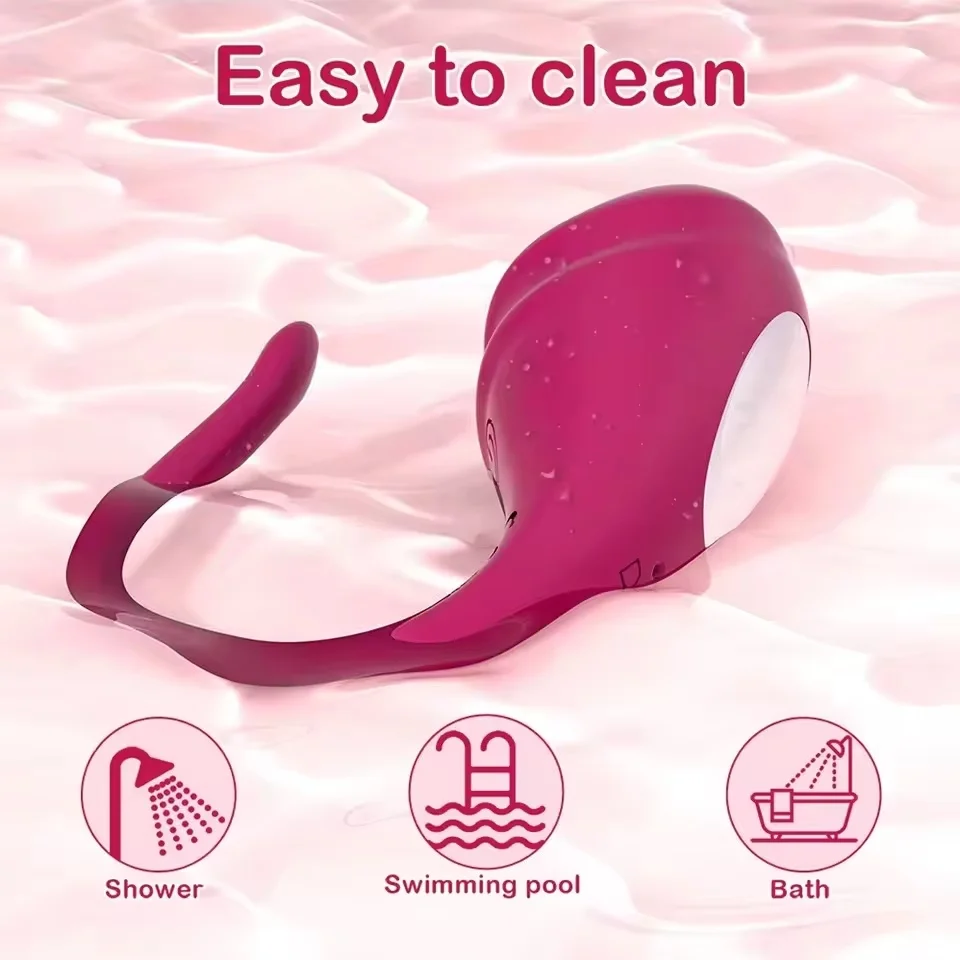 Wireless Vaginal Egg Vibrator App Control G Spot Anal Vibrating Massager Wearable Stimulator Adult Sex Toy for Couples view 6