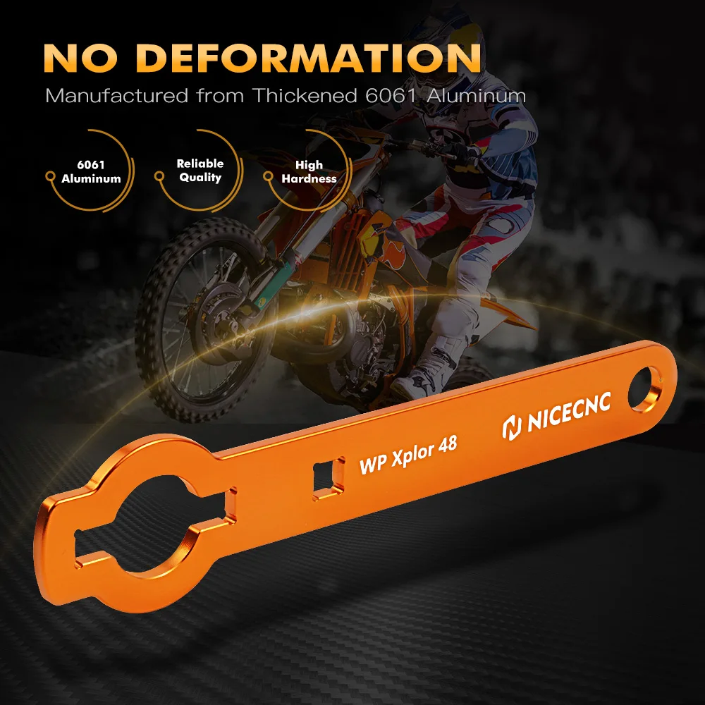NICECNC Per KTM EXCF 350 XC-W 150 250 300 XCW TPi Sei Giorni 2019-2022 EXC-F 450 Moto WP Xplor Tappo Forcella Chiave Strumento