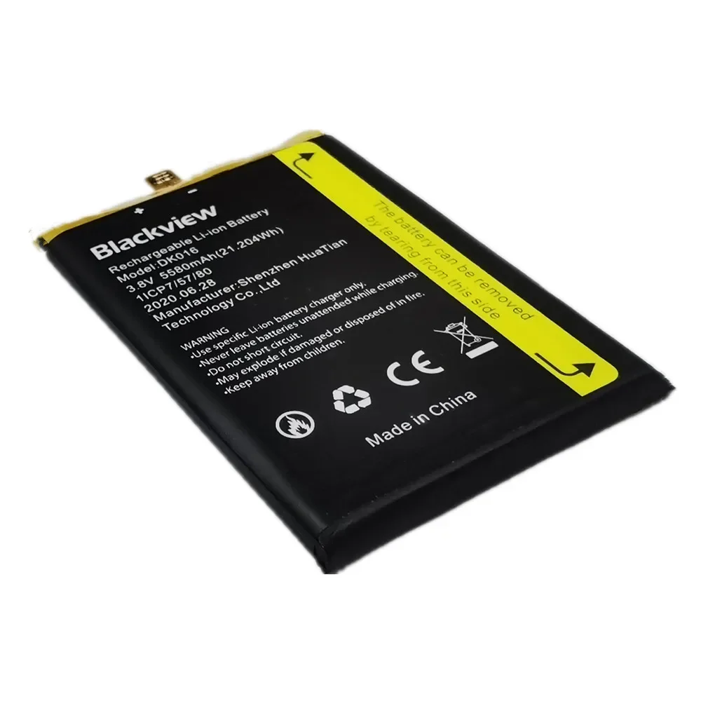 5580mAh DK016 100% Original Phone Battery For Blackview BV6900 Battery Batteria Fast Shipping + Tracking Number