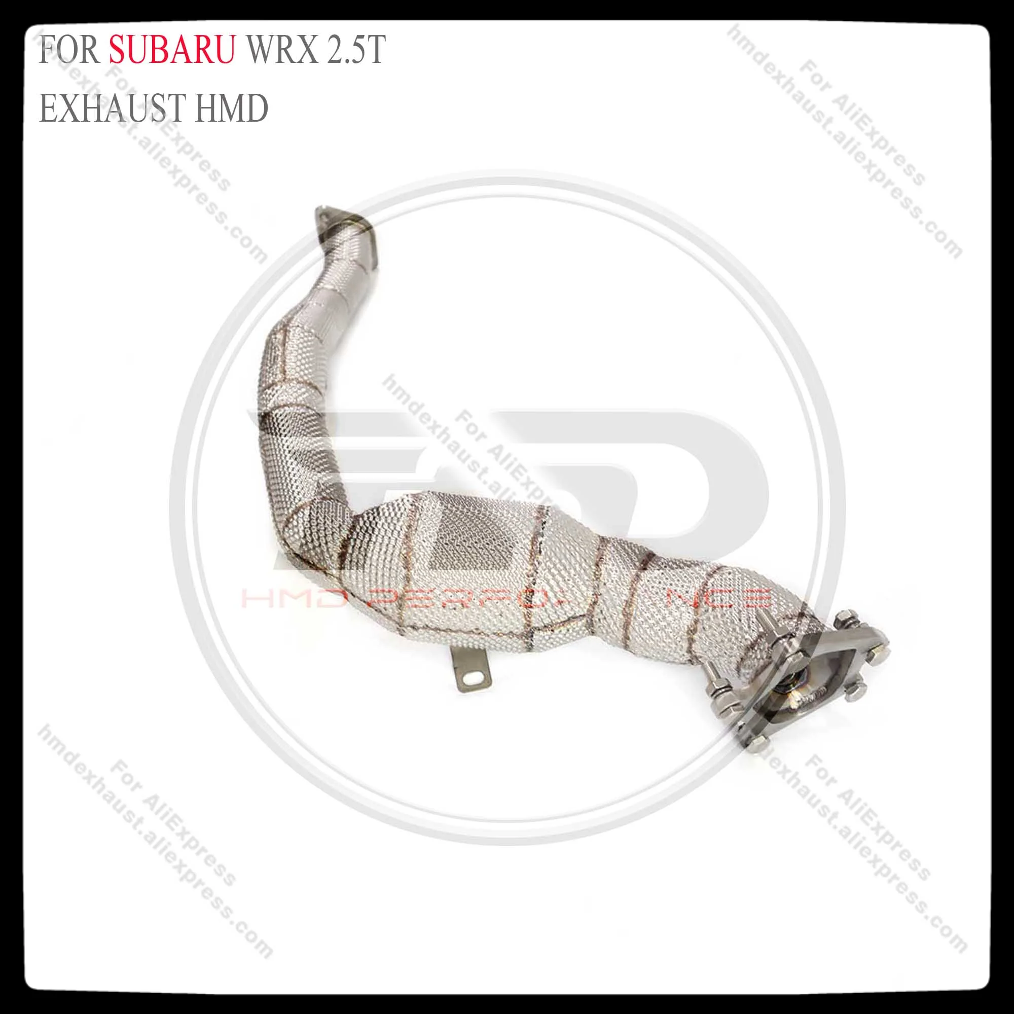 HMD Downpipe For  Subaru WRX 2.5T Car Accessories front section head section exhaust pipe system