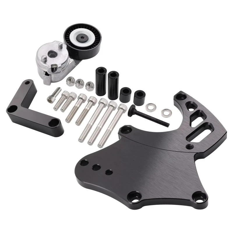 

For Air Conditioning Compressor Stand Tensioner Kit for 4.8/5 3/6.0/6.2L Engine Parts ENM049-BK