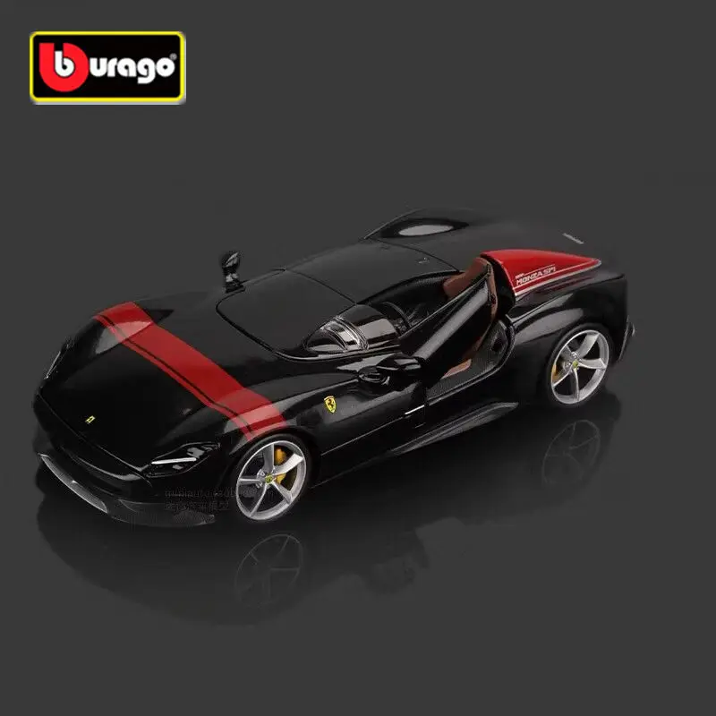 

Bburago 1:24 Ferrari Monza SP1 Alloy Sports Car Model Diecasts Metal Concept Racing Car Vehicles Model Simulation Kids Toys Gift