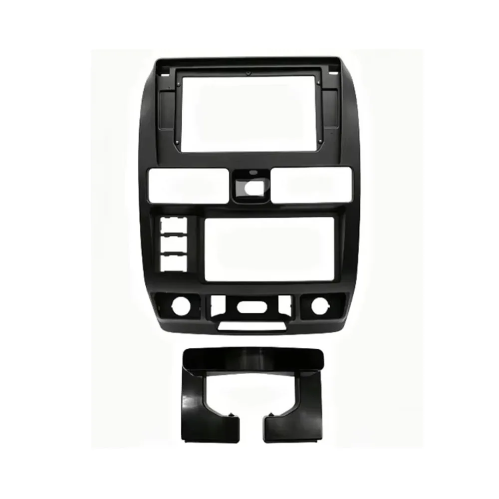 For Toyota Prado 2003-2009 LHD RHD 10 Inch Car Radio Fascia Frame Auto AC Android Stereo Dashboard Panel Trim