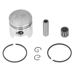40mm Piston Pin Ring Kit Steel Alloy Stable Performance for 2 Stroke 49cc 50cc Moped Scooter Dirt Bike Piston Ring Rebuild Kit