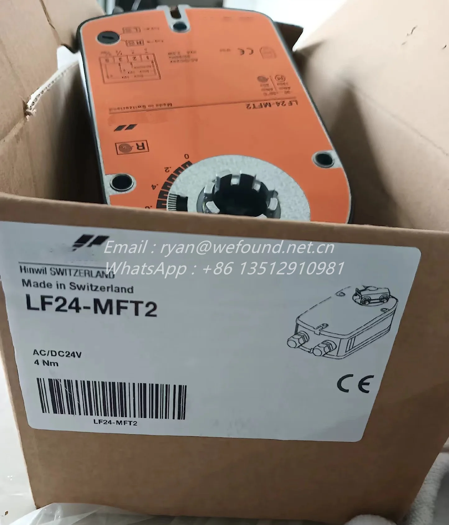 

LF24-MFT2 for Belimo Damper Actuator AC/DC 24V 4Nm