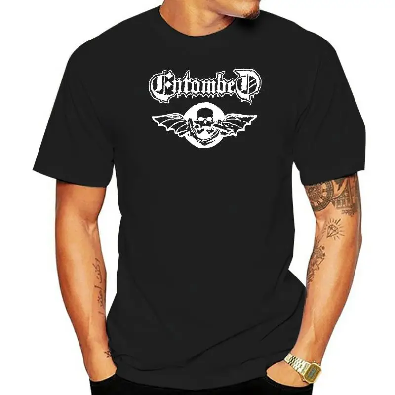 Entombed band T shirt Metal rock tee