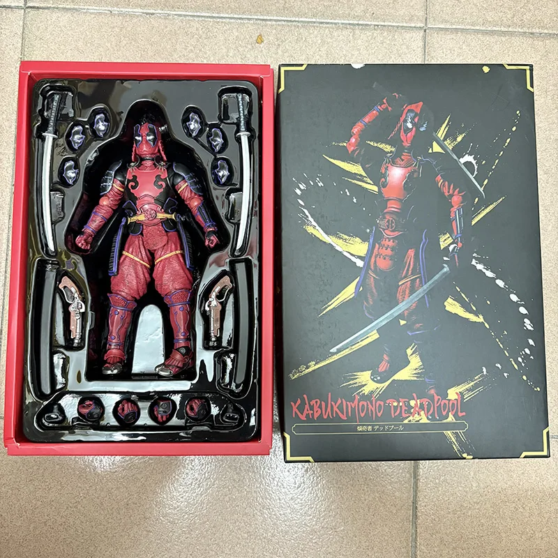 شخصيات حرب النجوم Taikoyaku Stormtroooer شخصيات الحركة Deapool Sumurai كابتن أمريكا الأسود درع الرجل العنكبوت سبايدرمان التماثيل