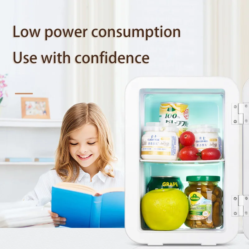 Intelligent Portable Mini Refrigerator Car Dormitory Home Use USB Charging Hot & Cold Dual Use