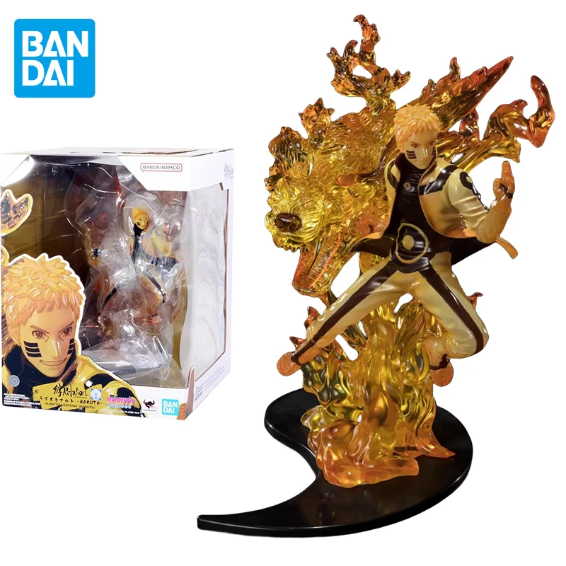 

Bandai Original BORUTO Anime Figure Figuarts Zero Uzumaki Naruto Action Figure Toys for Kids Gift Collectible Model Ornaments