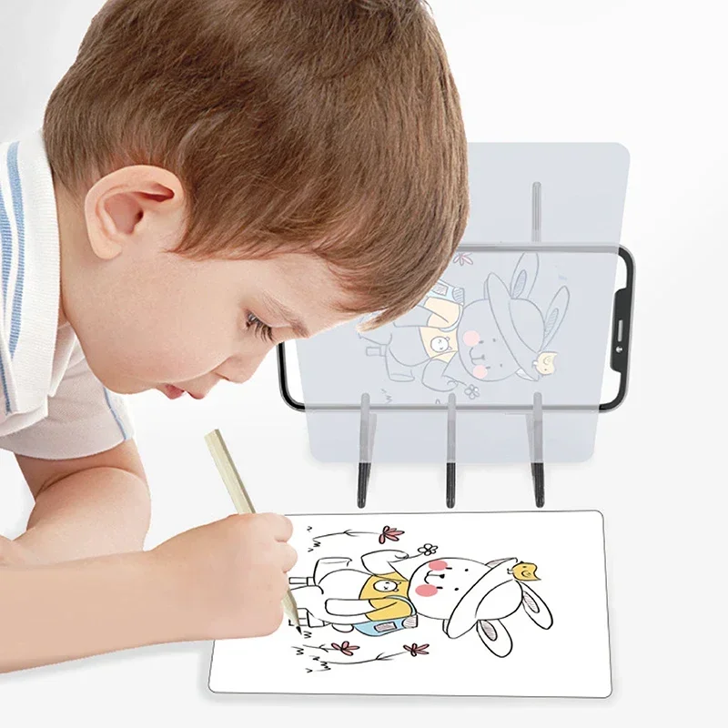 Optical Clear Drawing Board Portable Optical Tracing Board Image Draw Board Tracing Drawing Projector Optical Painting Board