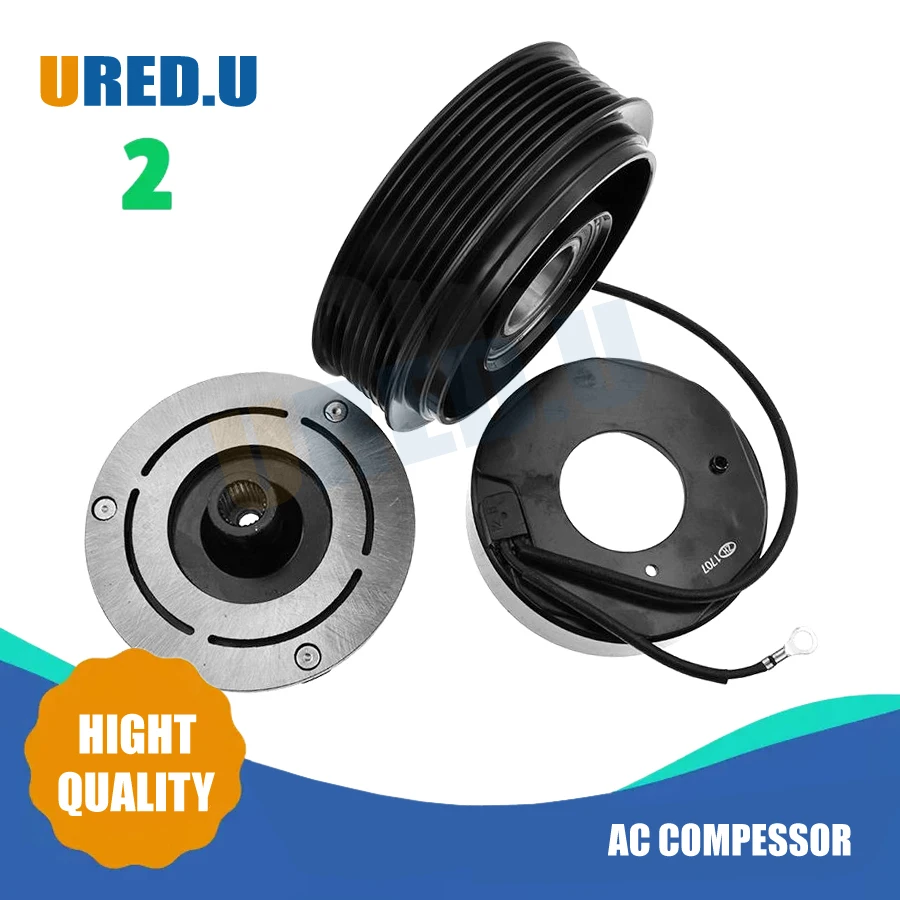 A/C AC Compressor Clutch Pulley for Mitsubishi Pajero Montero Sport MR5133448 MR513348 MR568288 MR568290 MR500877 MR500662