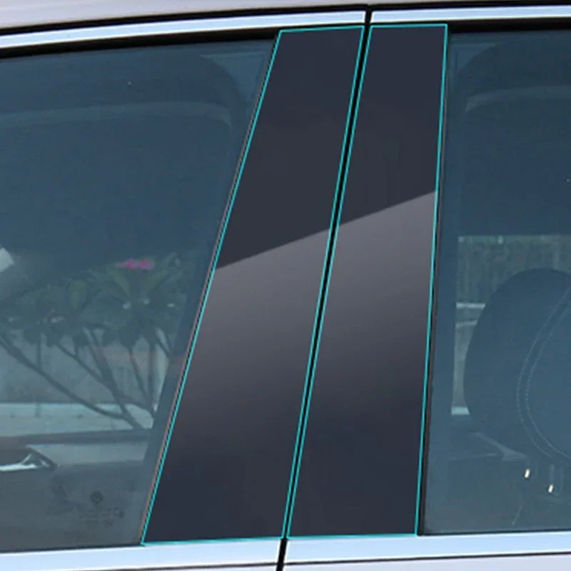 For Land Rover Range Rover Evoque 2020-2022 Window Center Pillar Anti-scratch Protective Film Cover Scratch Resistant Exterior P