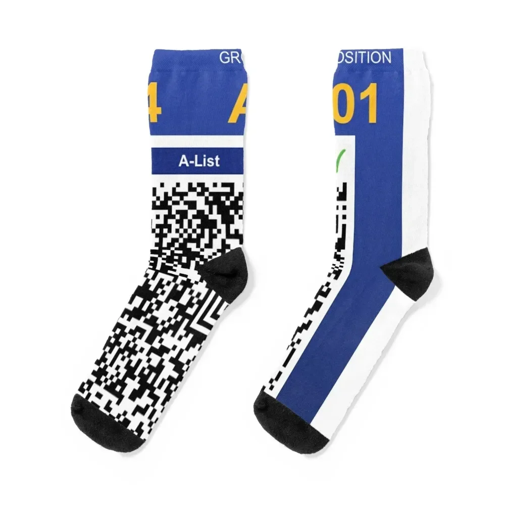 

Southwest Airlines Boarding position A1 Socks Non-slip men cotton high quality cotton winter gifts Girl'S Socks Men's