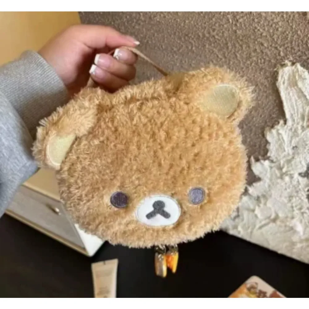 Estuche de Maquillaje de Peluche con Diseño de Oso Relajado, Bolsa de Cosméticos, Bolsa de Almacenamiento de Joyas para Mujer, Organizador para Niñas, Bolsos de Mano, Regalo, Gran Venta