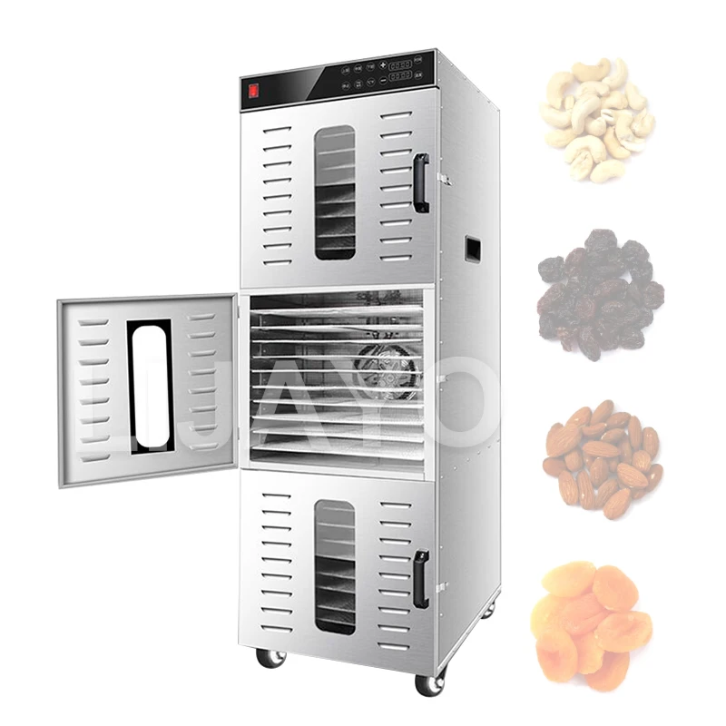 Commercial 30 Layers Vegetables Drying Machine Scented Tea Chili Jujube Dehydrator Food Dehydration Equipment