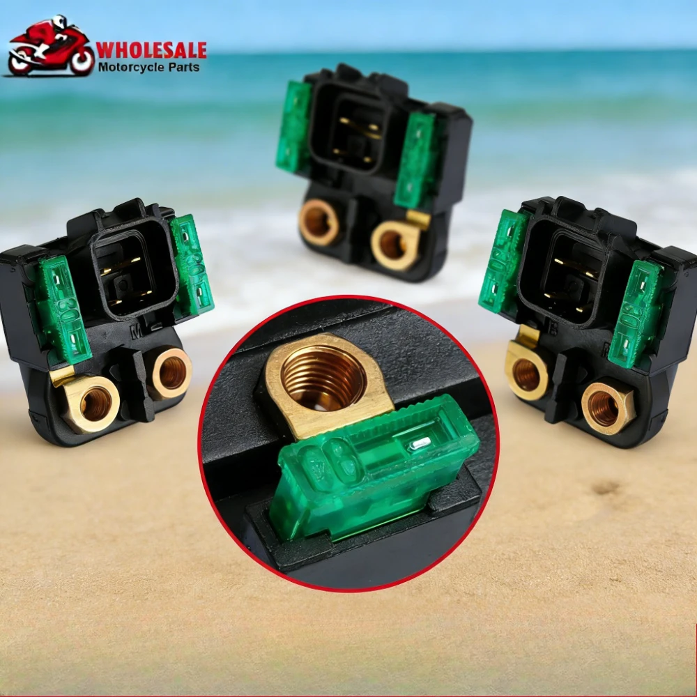 

1pc/2/4pc Starter Solenoid Relay Ignition Switch For SUZUKI LTZ250 QUADSPORT ATV 2004-2009 AN400 BURG/MAN 400 SKYWAVE 400 99-09