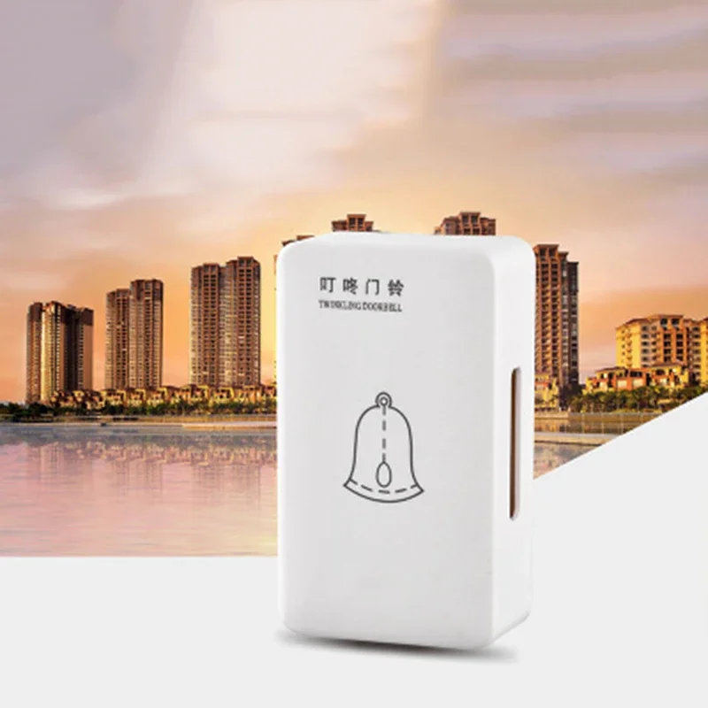 AC 220V ABS Wired Door Bell Chime For Home Office Access Control System Quality Unique Shape Beautiful Direct Connection