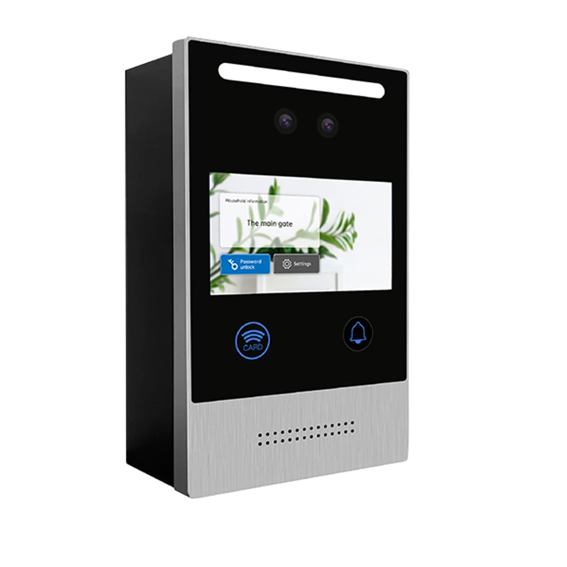 

hit product4.3 Inch 1080P HD IP Waterproof Color Video Door Phone Intercom System Android Flip Magnetic Lock Doorbell Ring for H