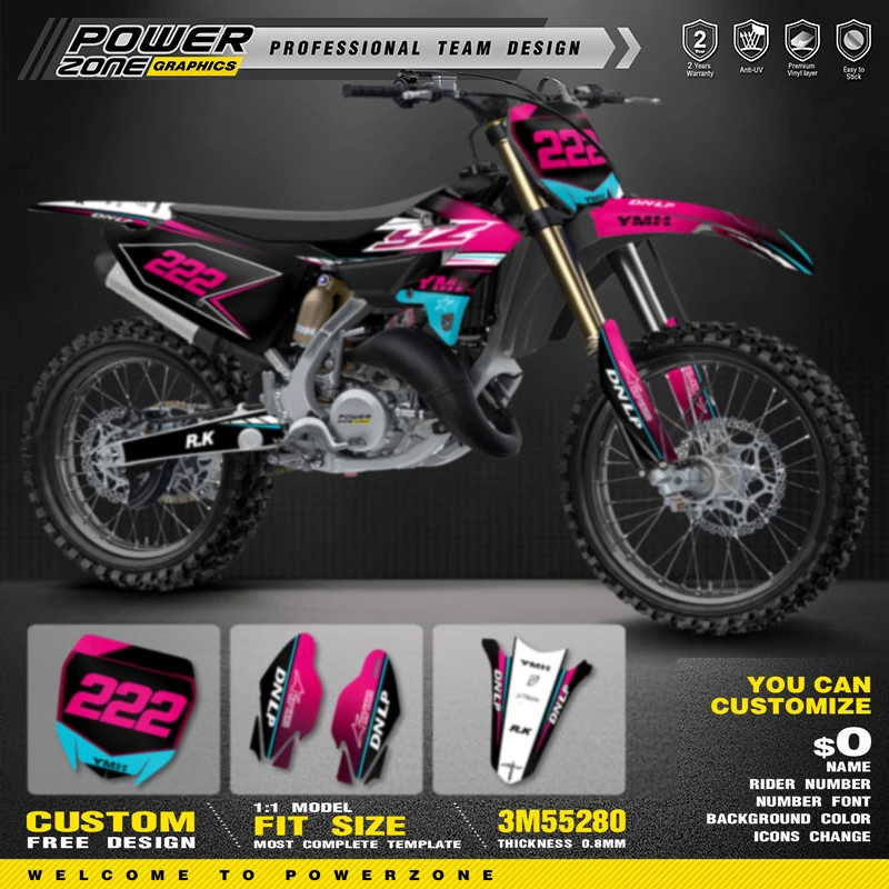 powerzone-autocollants-de-plongee-d'equipe-personnalises-autocollants-de-moto-kit-d'autocollants-3m-yamaha-22-24-yz-125-250-2022-2023-2024-20