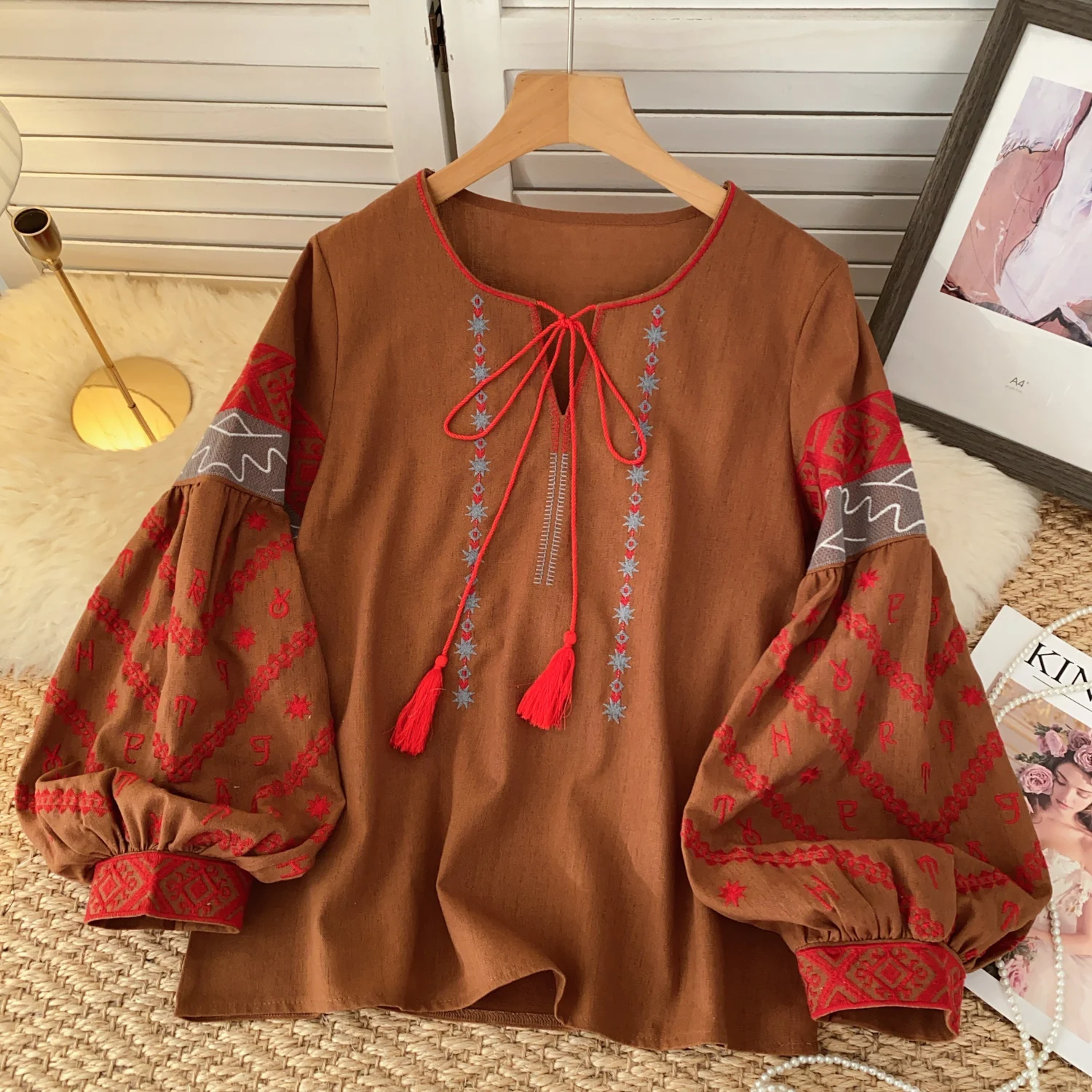 Brown