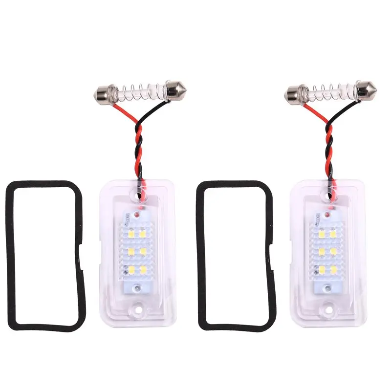 

Car LED Rear License Plate Light For Models-W203 R230 C209 R199 Part Numbers-A2308200166 A2308200256