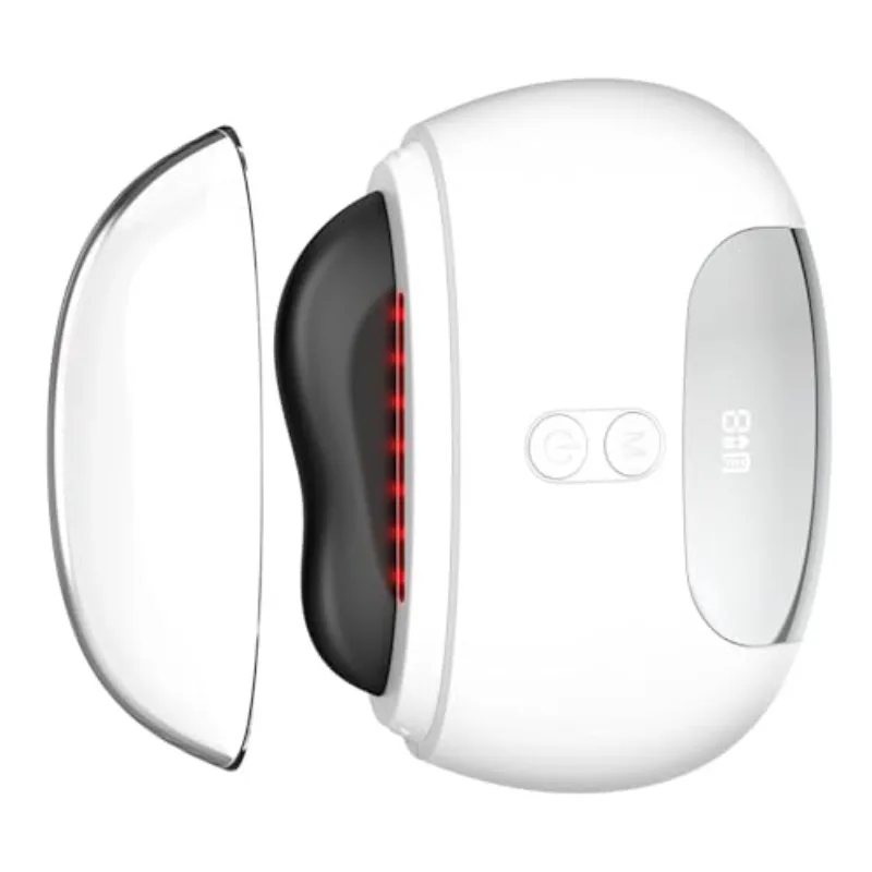 

Suitable for face & Neck, Light Beige Tightening,, Puffiness & Wrinkle, - Massager Gift for Women (Resin & Bian Stone)