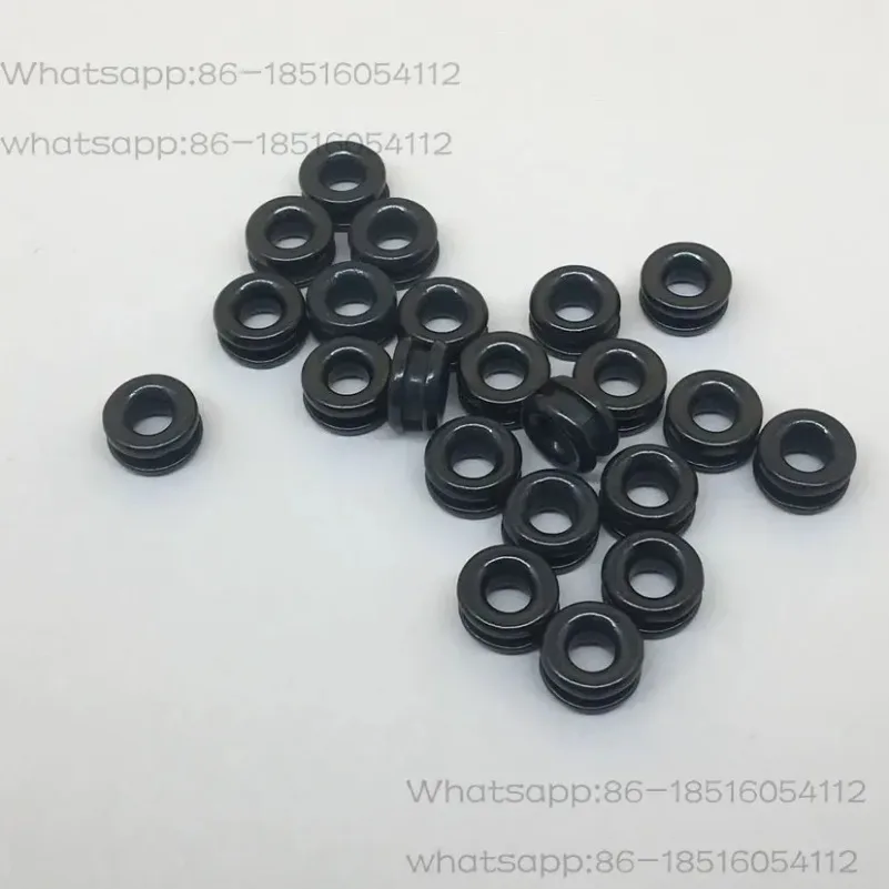 Polished Machinery Cnc Machining Titanium Oxide Textiles Ceramic Eyelet Ceramic Guide Ceramic Bush for Textile Machinery Spare