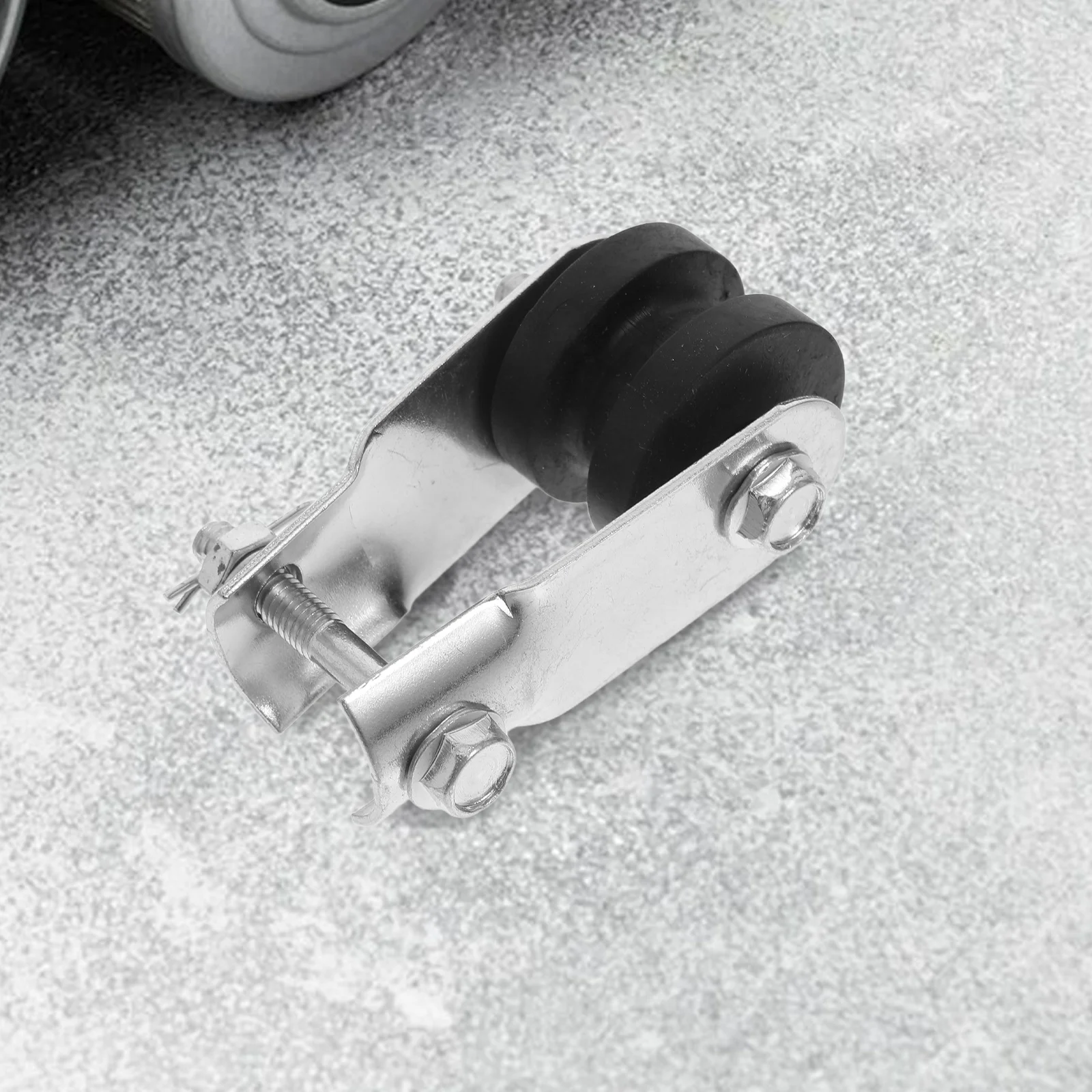 Braçadeira de fixação de haste de luz de ventilador, polia ajustável, ferramenta de montagem de ventilador de teto, suporte de lâmpada suspensa estável, lâmpada pendente vintage