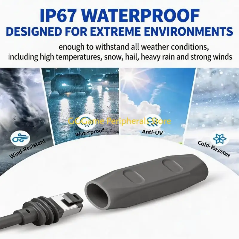 U55B Gigabit Ethernet Cable Extenders With Weatherproof Design For Long Distance Outdoor Networking