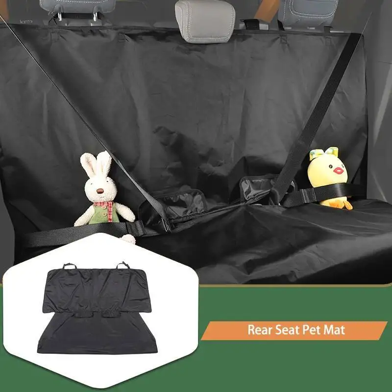 

Car Rear Seat Pet Mat For Jeep Wrangler for Suzuki Jimny For Ford For Doge Universal Fit Car Interior Accessories