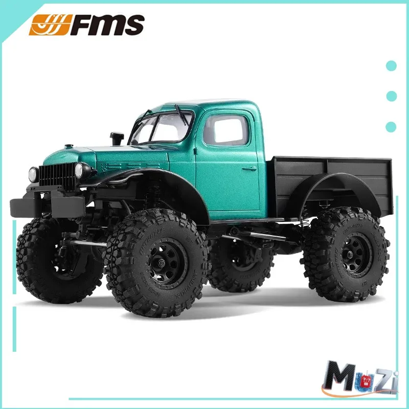 Fms 1:24 Новый Fcx24 Little Qiche Bucket Edition Бесщеточный радиоуправляемый пульт дистанционного управления Модель внедорожника Игрушечный грузовик Подарок для мальчика