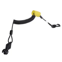Jet Ski Tether Key Lanyard Elastic Rope 278003092 Anti Theft Learning Key Cord and Clip for Sea-Doo GTI GTR GTX SPARK Wake PRO
