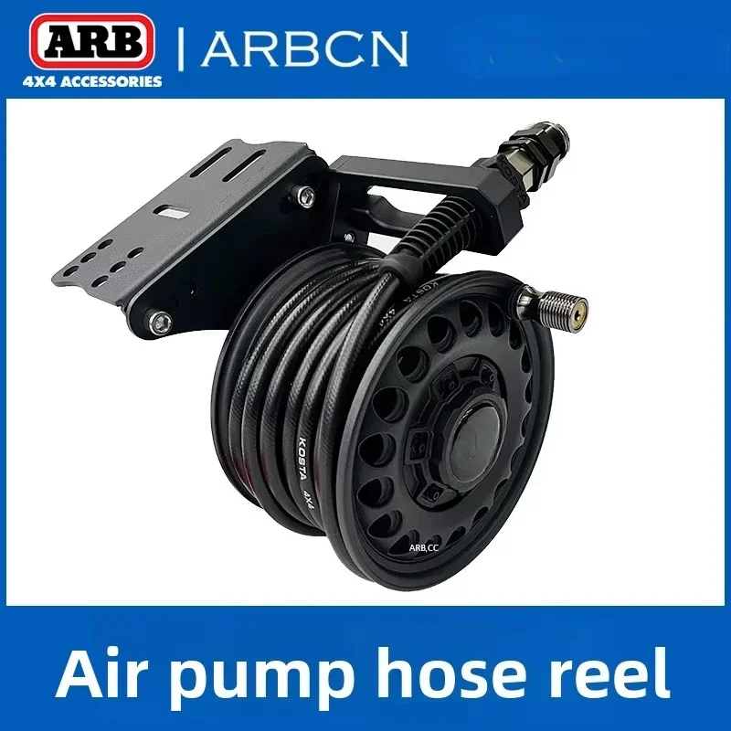 Retractable Offroad Air Hose Reel All-Terrain Heavy Duty Auto Rewind Tire Inflation Hose Reel for 4x4 ATV UTV RV KOSTA view 6
