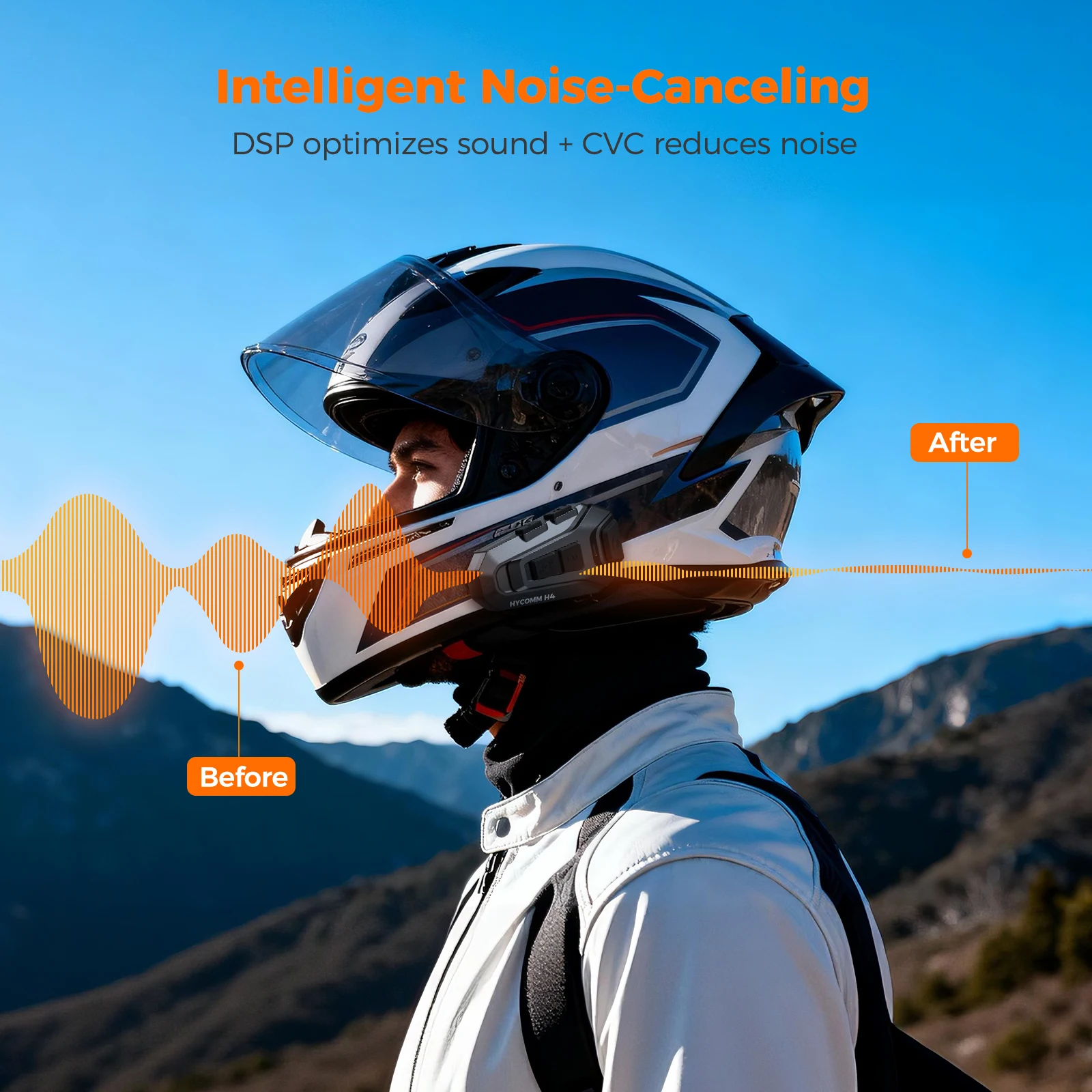 HYCOMM H4 Motorrad-Bluetooth-I – Helmet Full Face Bewertung und Preis