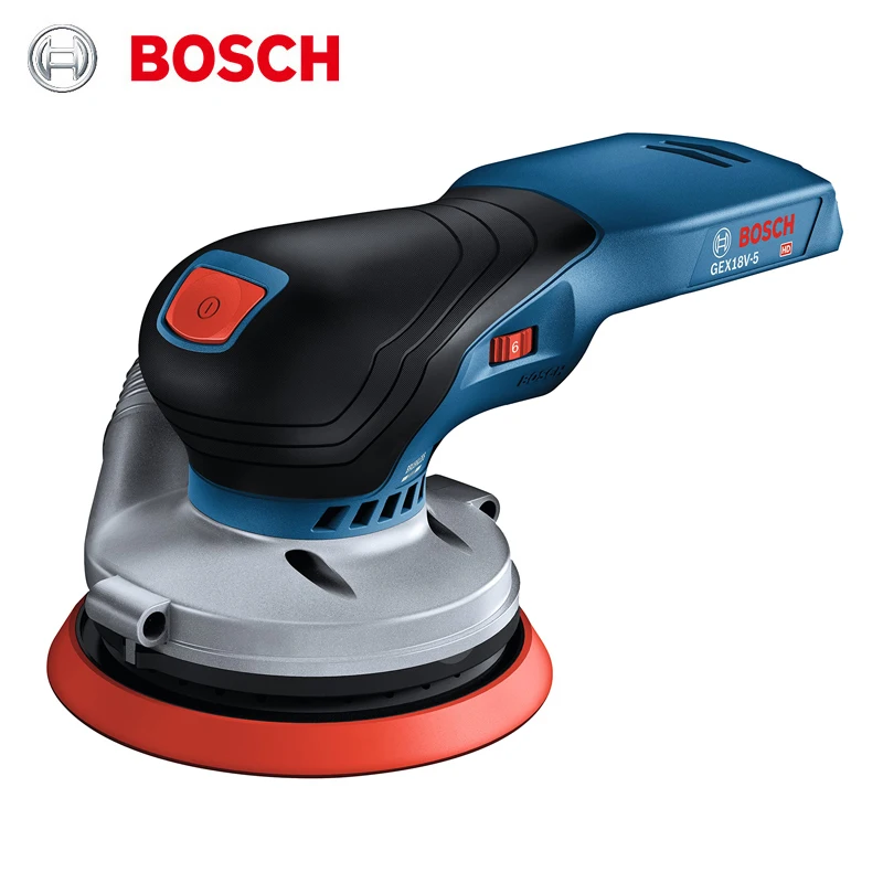 Bosch GEX18V-5N 18V Brushless 5 In. Random Orbit Sander Bare Tool Mobile Dust Collection