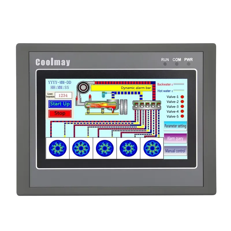 Small Size Practical Industrial Control HMI/PLC All-in-one Device Suitable for Chick Incubator