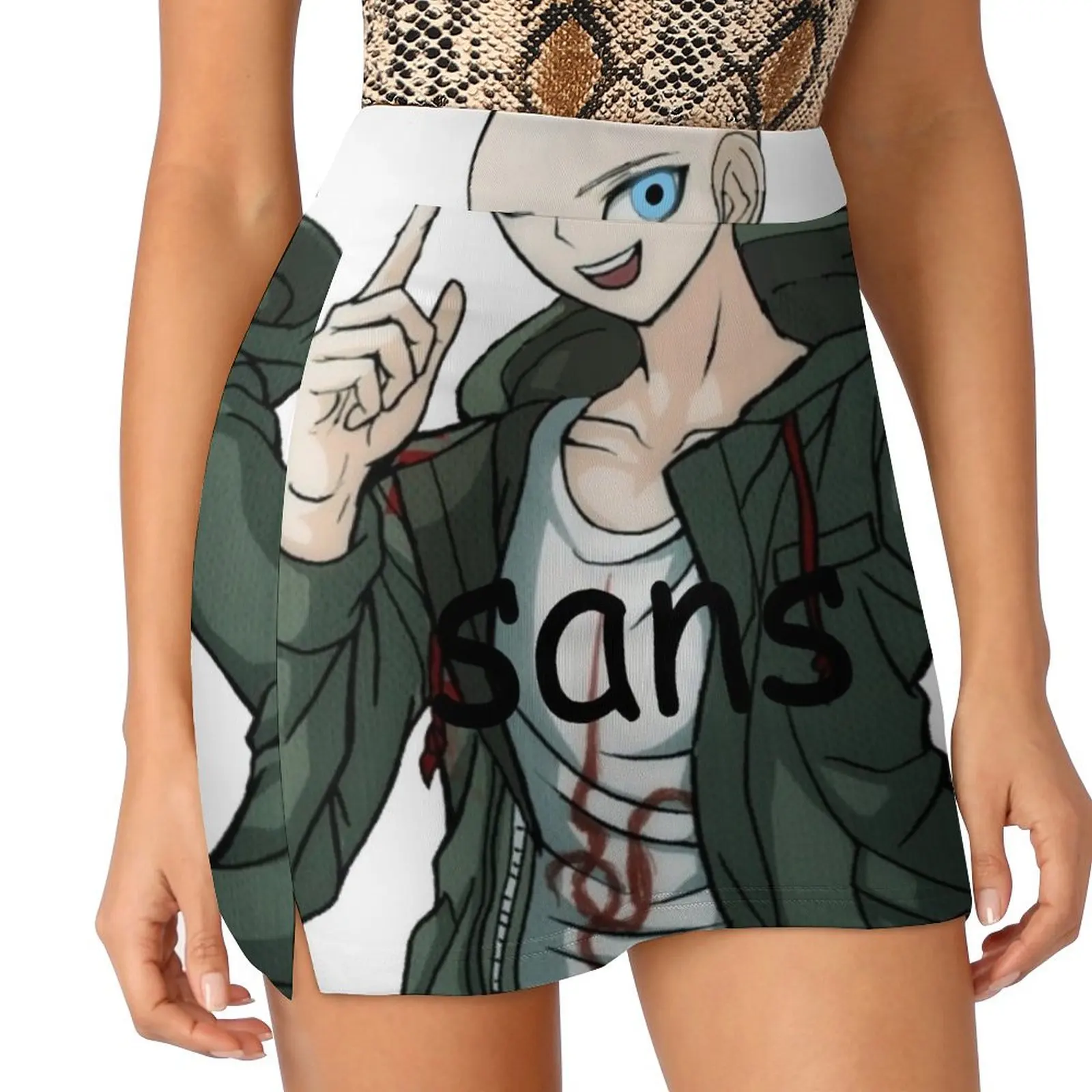 

komaeda sans Mini Skirt kawaii skirt chic and elegant woman skirt summer dress for women 2025
