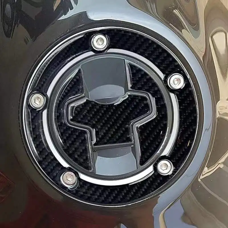

For SUZUKI GSXS 750 GSX S750 S1000F GSXS1000F L8 DL1000 V Strom Carbon Fiber Oil Gas Fuel Tank Cap Tank Pad Tankpad Sticker