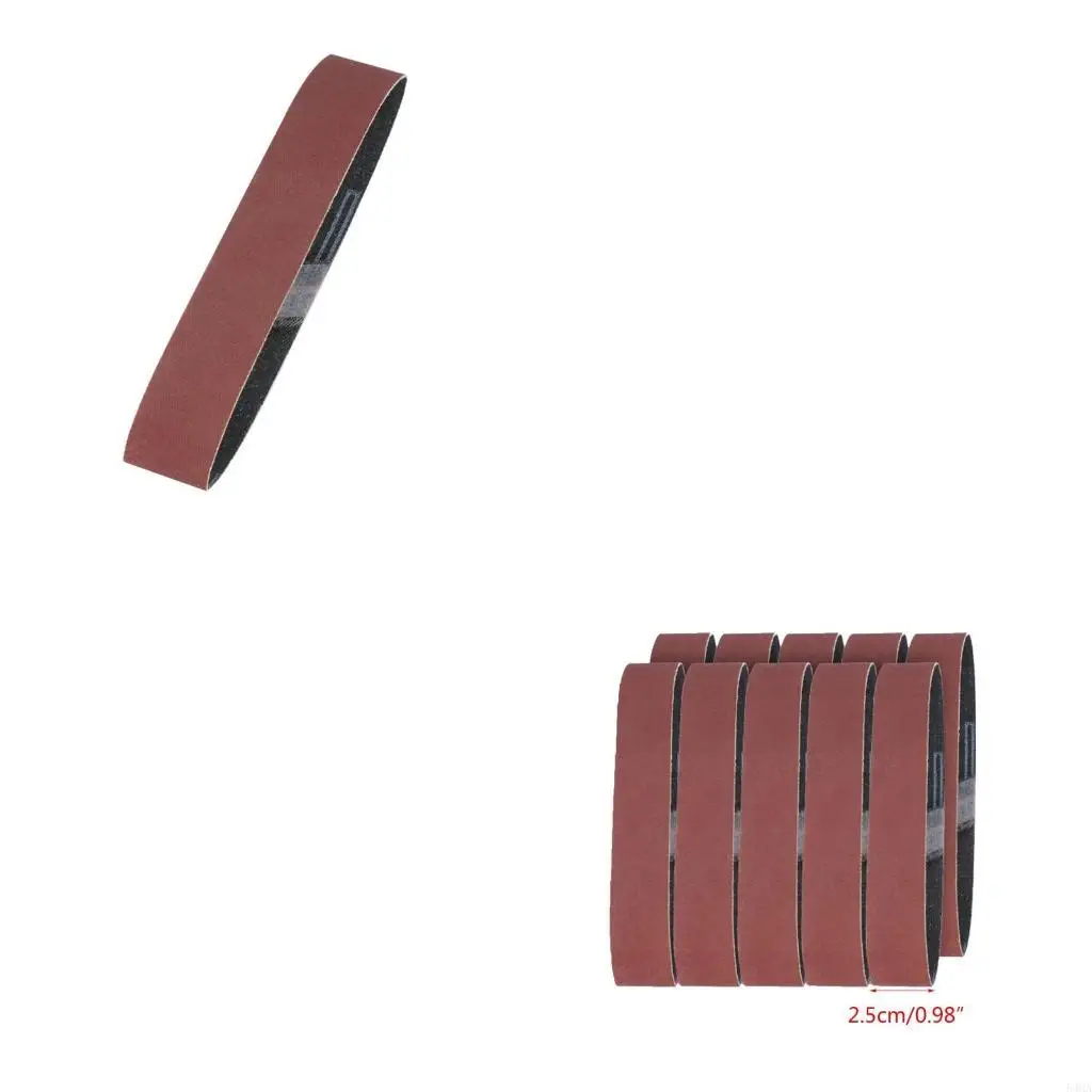 

10 ПК/набор шлифовальных ремнях 25x330 мм Абразивные ремни Абразивный ремень Антикол Функции шлифовальной полосы 120/320/600 для