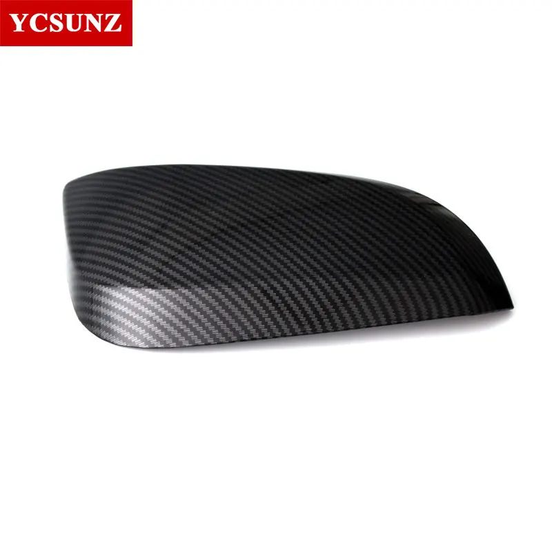 New Carbon Fiber Mirror Cover For Toyota Hilux Revo Rocco Innova Fortuner Rav4 2016-2019 2020 2021 4x4 4x2 Car Accessories
