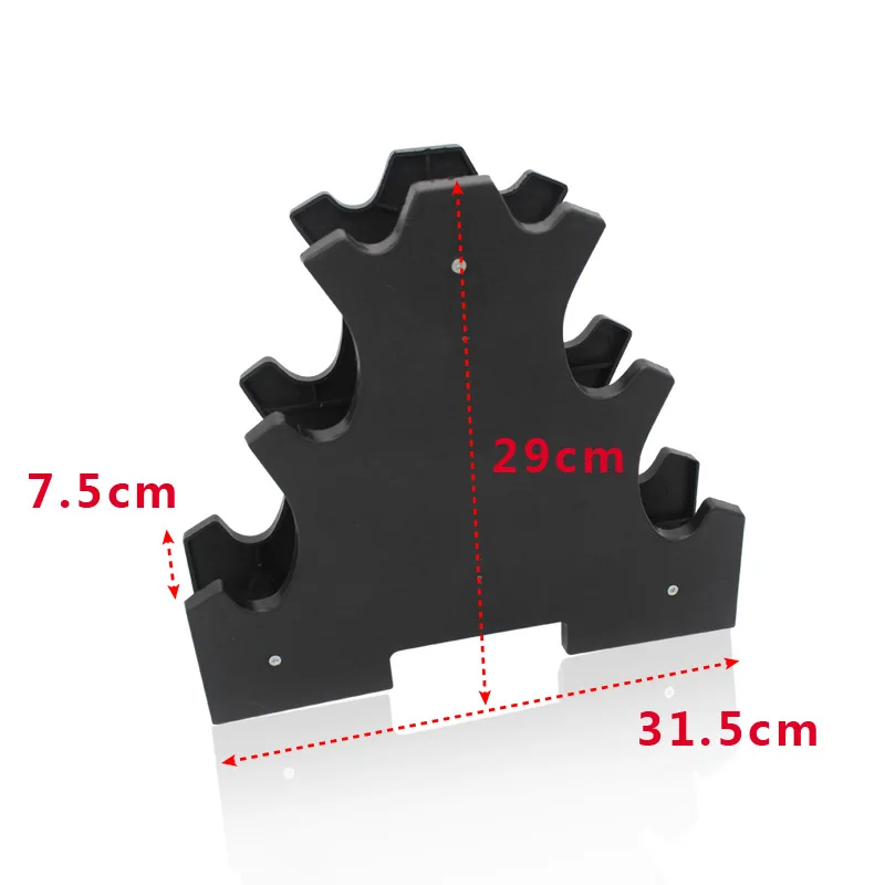 Supporto per manubri supporto per attrezzi per il Fitness per lo sport a casa supporto per il peso supporto per manubri staffa da pavimento per palestra scaffale salvaspazio