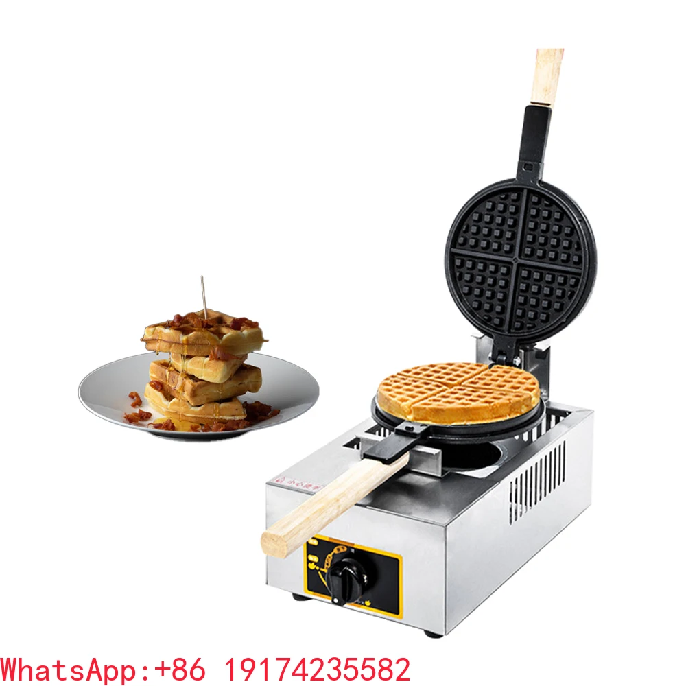 Best Price Commercial Affordable Gas Waffle Maker Machine Commercial Restaurant Snack Equipment Waffle Machine for Wholesale